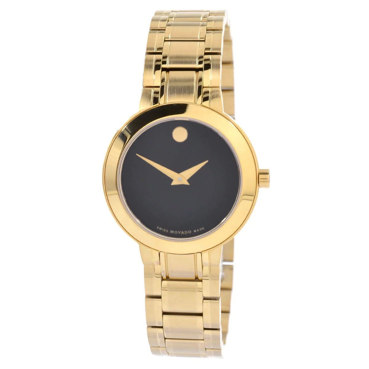 Movado 0607282 Men's Stiri Yellow Gold Bracelet Quartz Watch