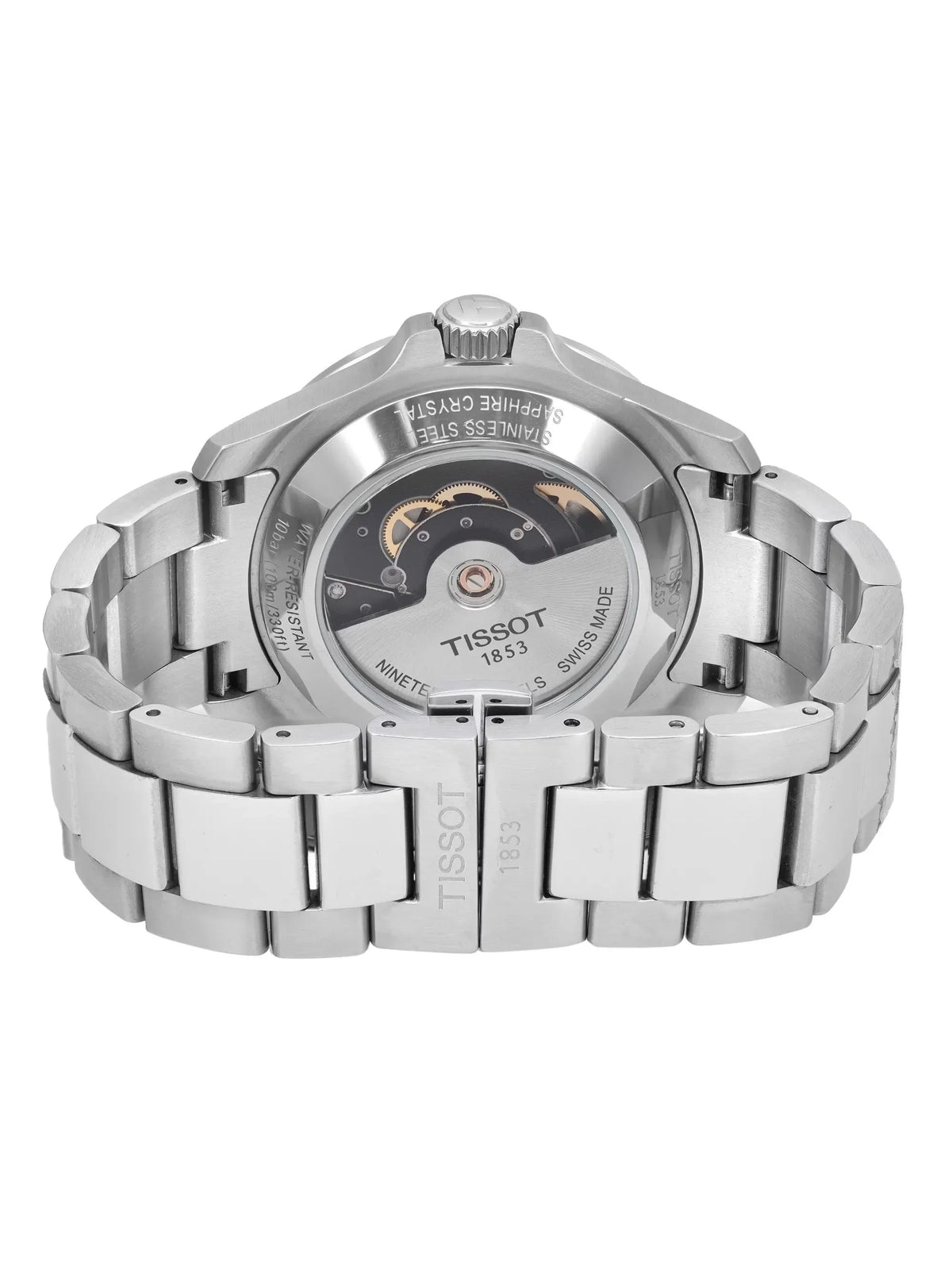 Tissot V8 Swissmatic Steel Silver Dial Men Automatic Watch T106.407.11.031.00