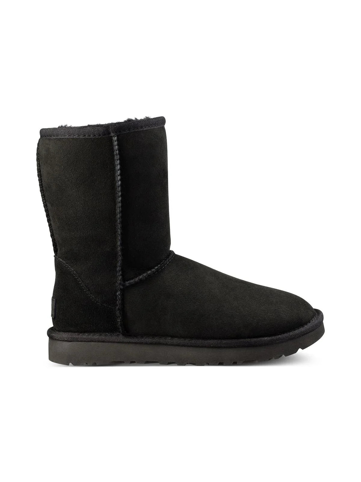 Womens Classic Short  Boot Black - 1016223