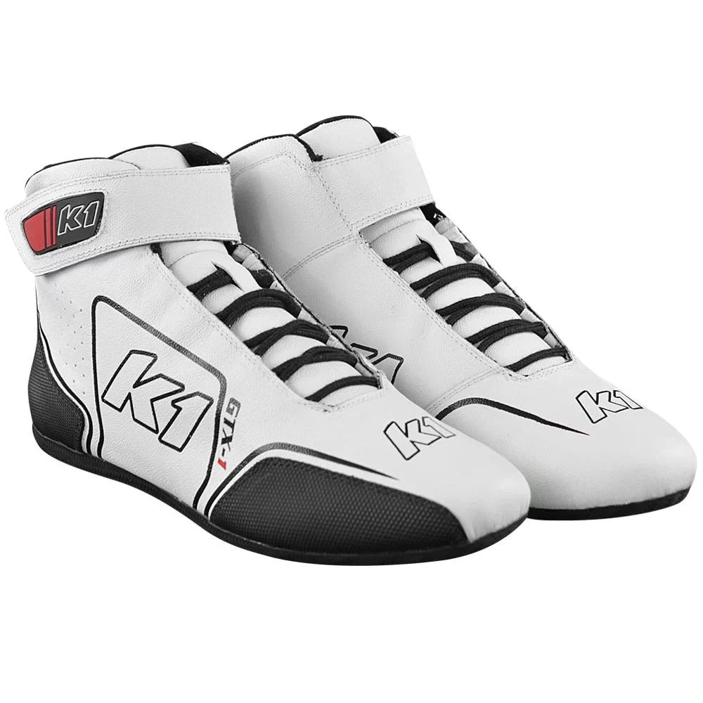 Shoe -1 White / Black Size 8
