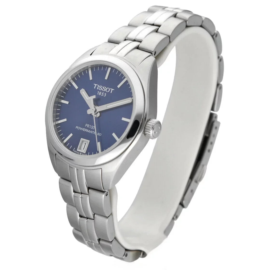 Tissot T101.207.11.04.100 PR100 Powermatic 80 Steel 33mm Automatic Women's Watch