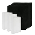 GasSaf  Filter Replacement for Honeywell HPA300, 3  Replacement Filters R + 6 Carbon Pre-Filters A , for Honeywell HPA300VP, HPA304, HPA5300, HPA835 Series