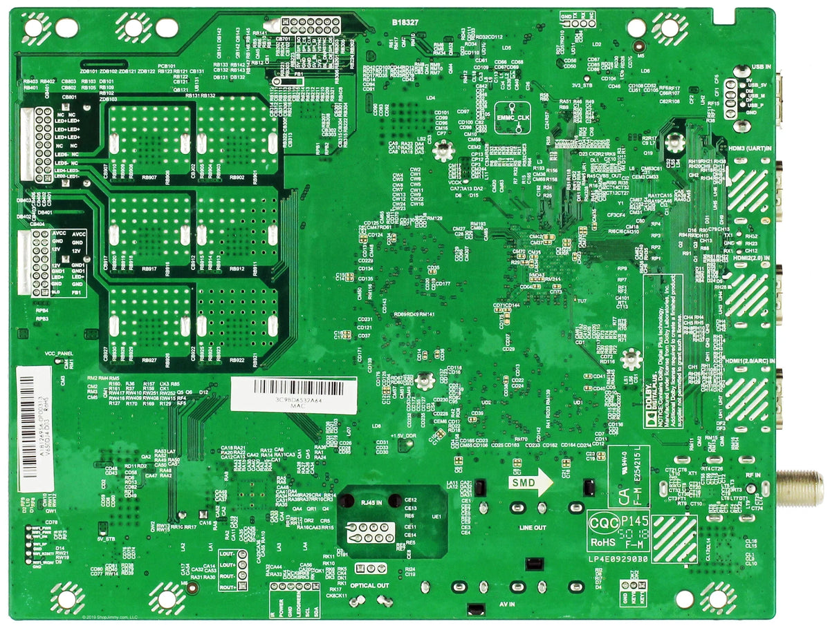 Vizio 6M03A0000S00J Main Board for V655-G9 ( Serial)