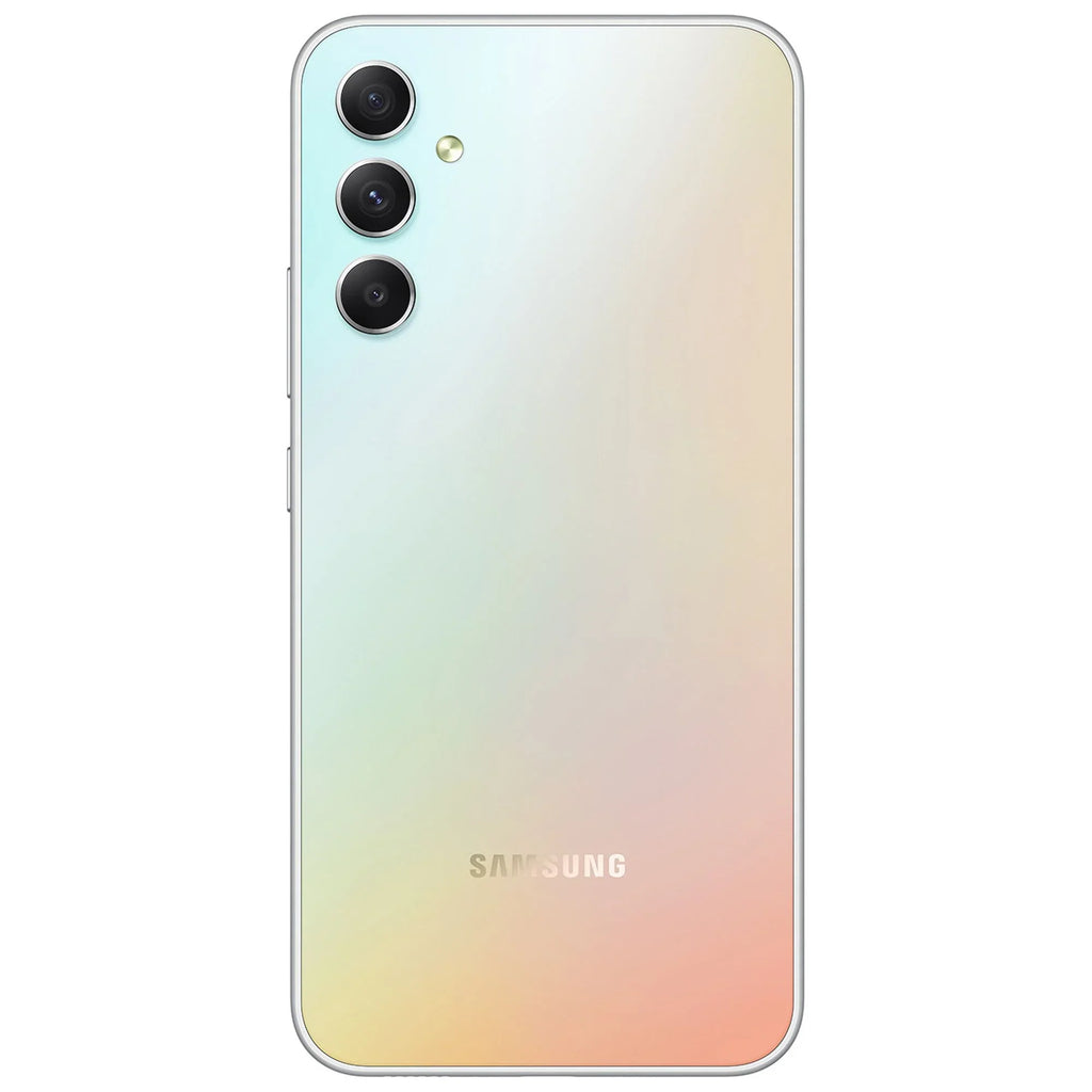 Restored Samsung Galaxy A34 5G A346M 128GB Dual   Unlocked Android Smartphone (Latin Variant/ Compatible ) - Awesome Silver (Refurbished)