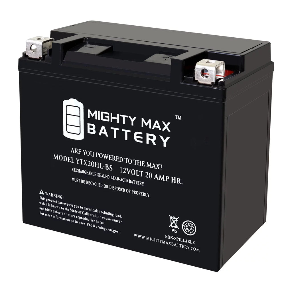 YTX20HL- 12V 20AH  Replacement Battery Compatible with  (Sea-Doo) 1500 ,  16-22