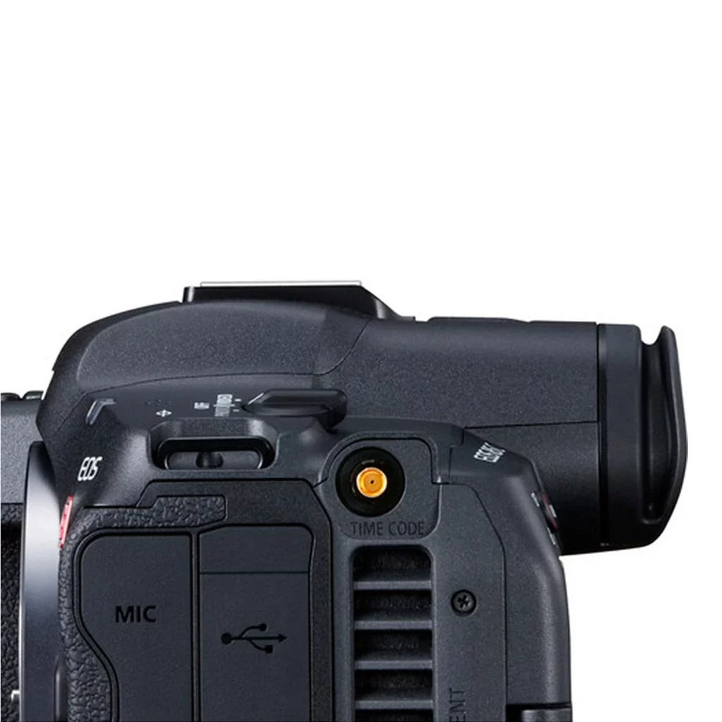 Canon  R5 C Mirrorless Cinema Camera (Body Only) with 2 Pack SanDisk 64GB Memory Card + ZeeTech Accessory Bundle
