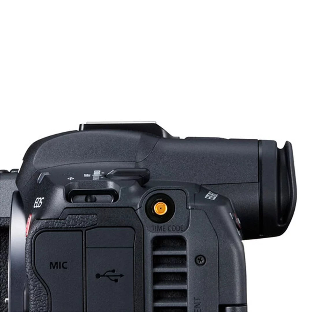 Canon  R5 C Mirrorless Cinema Camera (Body Only) with 2 Pack SanDisk 64GB Memory Card + ZeeTech Accessory Bundle