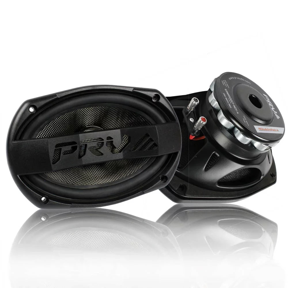 Audio 6 x 9" Mid Range Loudspeakers Water Resistant Pair 69MR500CF--4