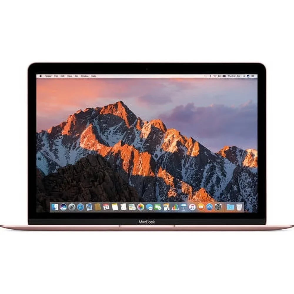 Restored Apple MacBook 12" Intel Core M3 1.20GHz 8GB  256GB  MNYM2LL/A - Rose Gold (Refurbished)
