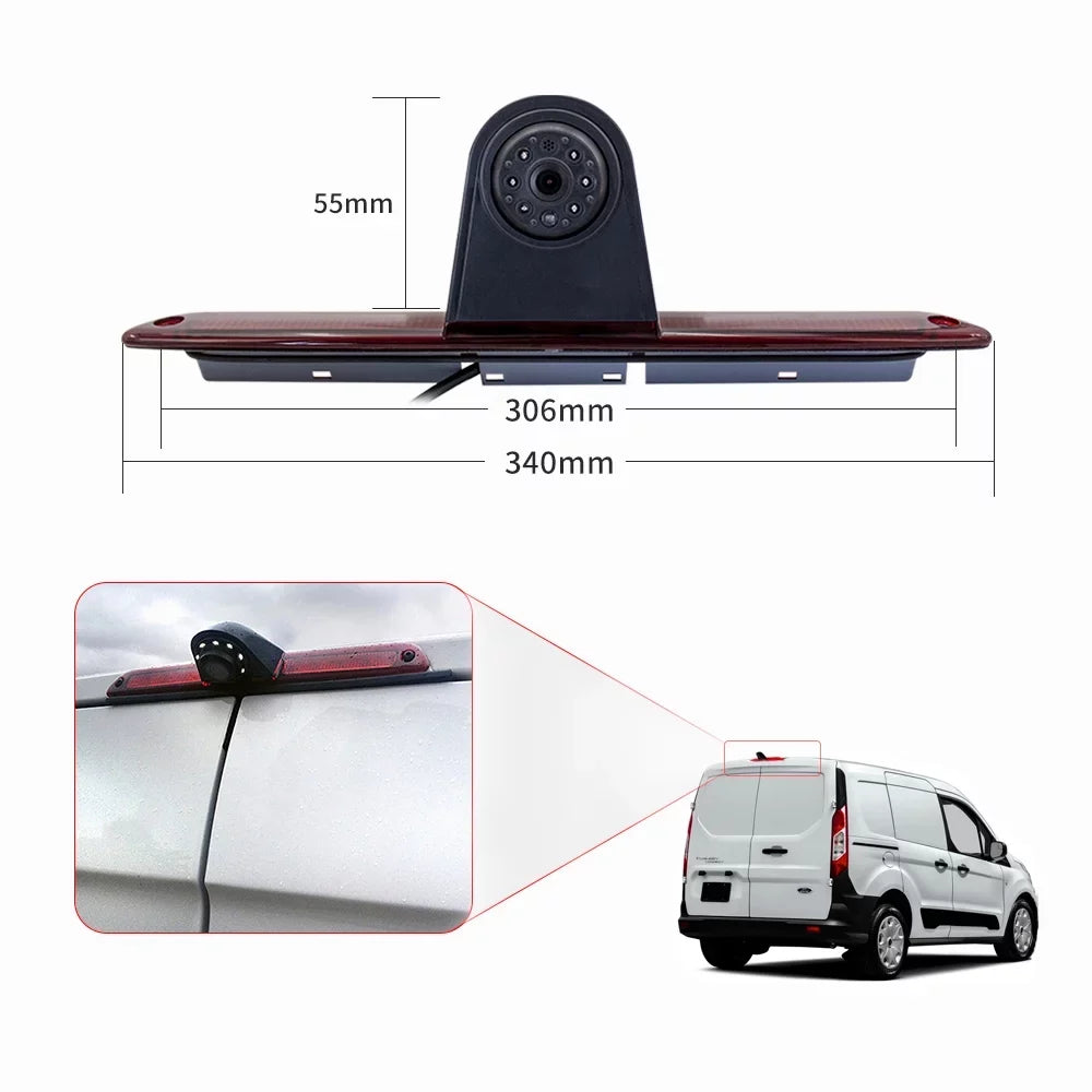 ametoys 7in Brake Backup for Mercedes-Benz Sprinter/ Crafter Vans Parking (with Monitor)