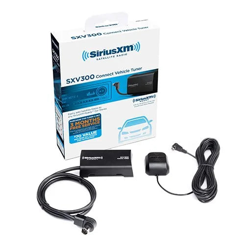 '-M780BT 6.8" Digital Media Receiver, Compatible With Apple CarPlay / Android Auto with SXV300v1 Sat Radio Tuner and Steering Wheel Interface