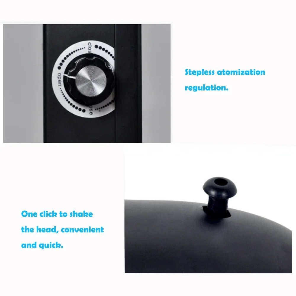 Electric Industrial Mist Fan Humidifier Cooling Spray Fan with 42L Water Tank