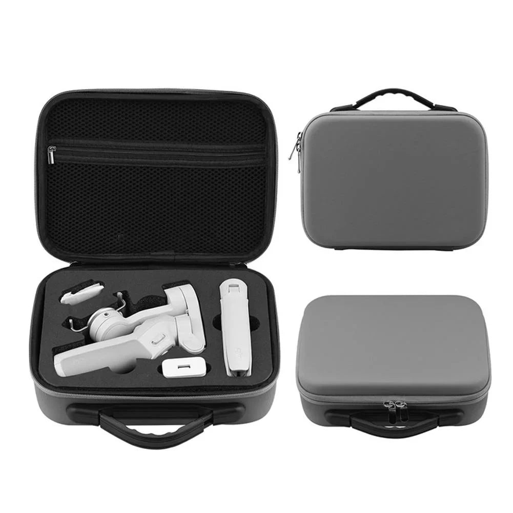 Two-way Zipper Carry Storage Bag Travel Case Handbag Stabilizer for   4 For Osmo Mobile 3