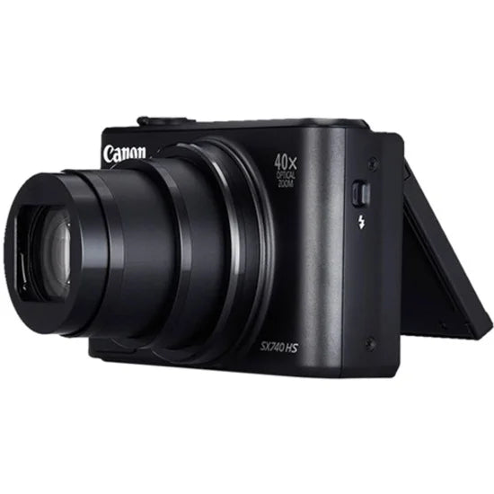 Canon PowerShot SX740  20.3 Megapixel Compact Camera, Black