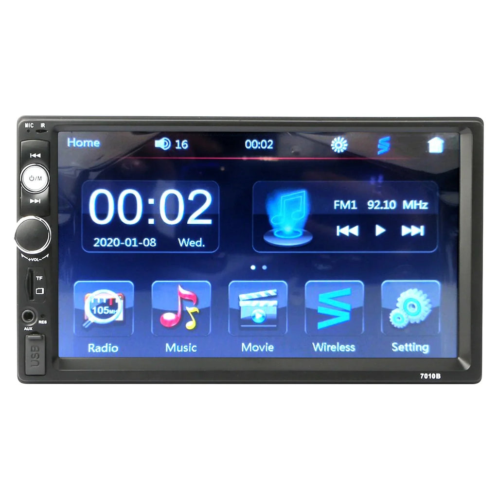 New 7" Car MP5 Radio, iMounTEK  Touch Screen Car Multimedia Player,     Input, with Backup Camera