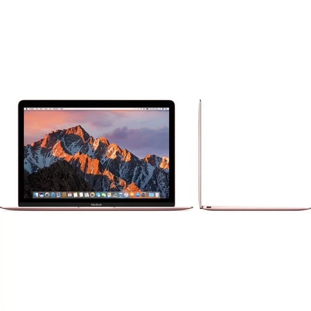 Restored Apple MacBook 12" Intel Core M3 1.20GHz 8GB  256GB  MNYM2LL/A - Rose Gold (Refurbished)