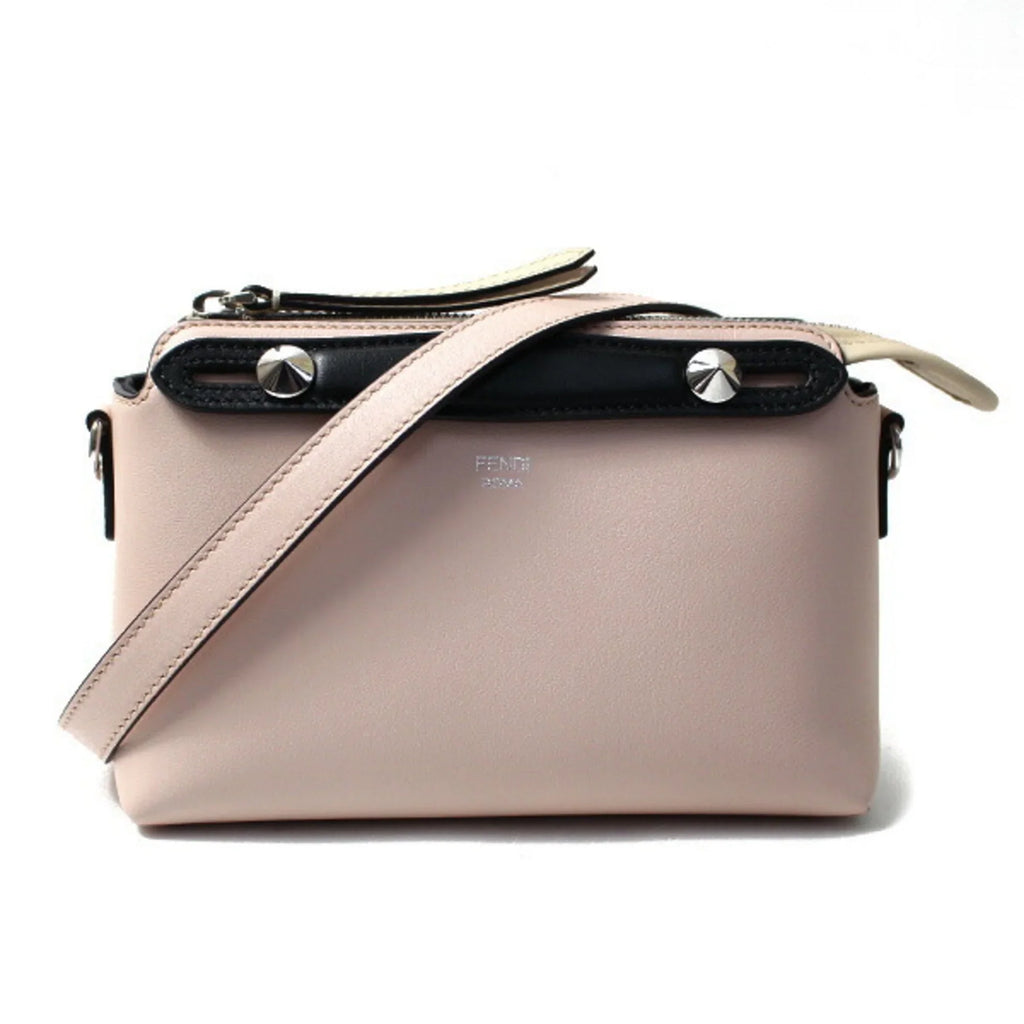 Pre-Owned  By the Way Small Boston 2Way Shoulder Bag Light Pink Black Beige 8BL145 5QJ F1D5B    Women's (Good)