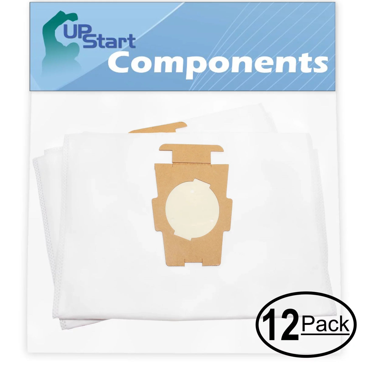 24 Replacement for Kirby  Vacuum Bags - Compatible with Kirby 204811, Universal Vacuum Bags. Fits Style F, G and Sentria Models. (12-Pack, 2 Bags Per Pack)