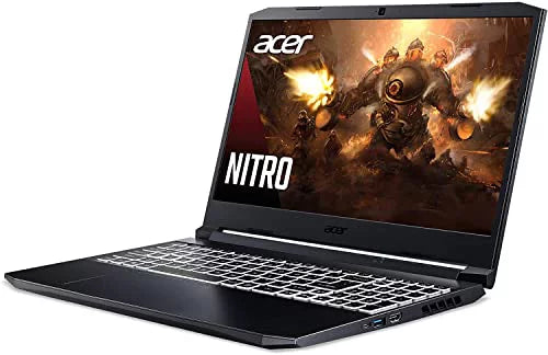Acer Nitro 5 15.6''   Display Gaming Laptop |  Ryzen 7 5800H Octa-Core  GeForce  3060 32GB  1TB   Backlit Keyboard Windows 10 with  Cable Bundle, Black, 15-15.99 inches