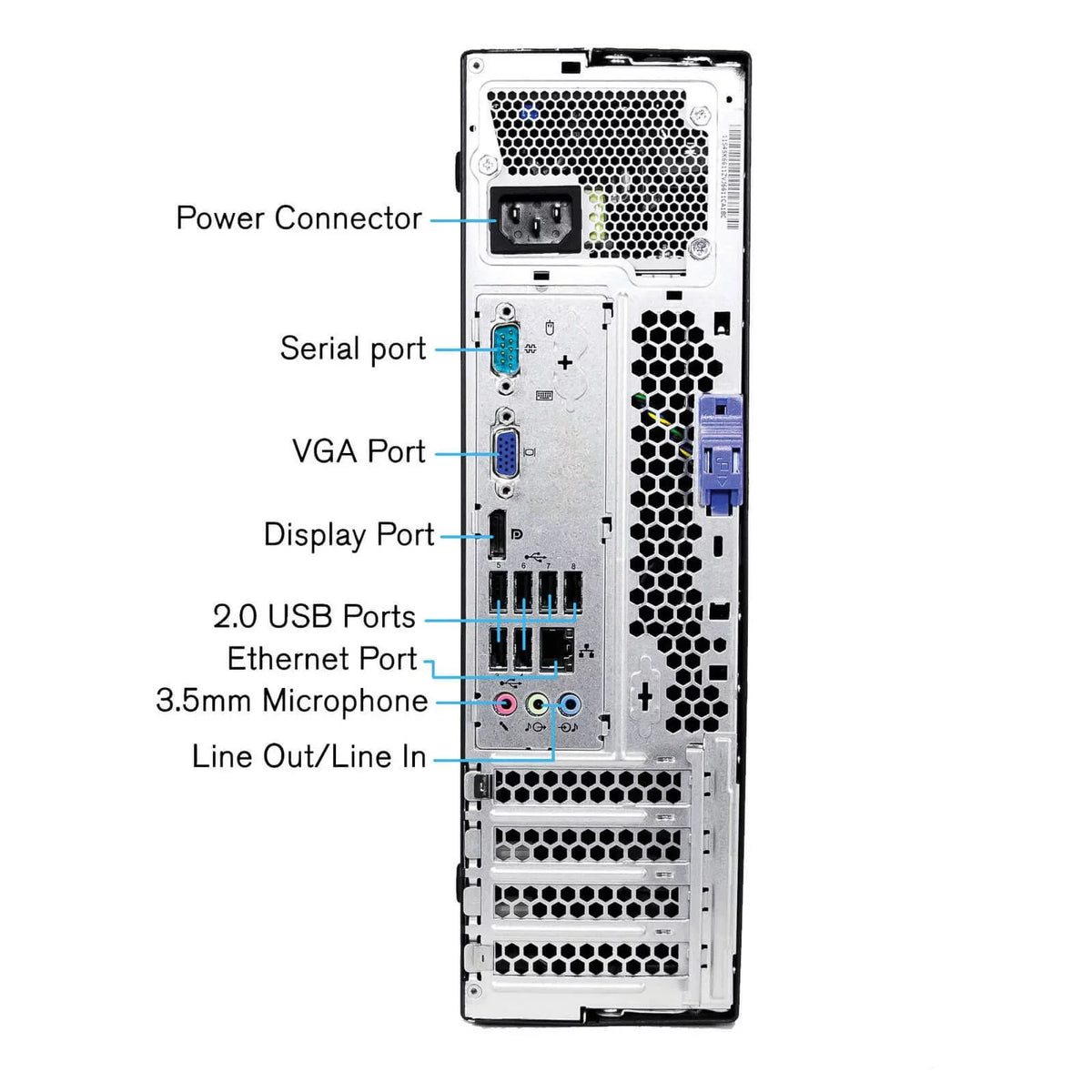 Lenovo M91 ThinkCentre Desktop Computer Intel Core I5 3.2GHz 8GB  750GB  Windows 10 Professional Includes Bluetooth