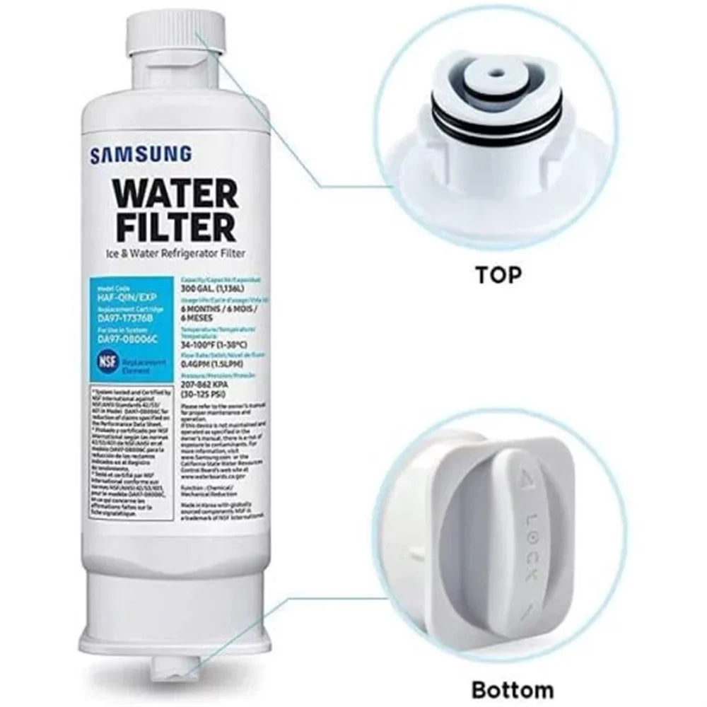 3  DA97-17376B,DA97-08006C,-,-/ Refrigerator Water Filter Replacement
