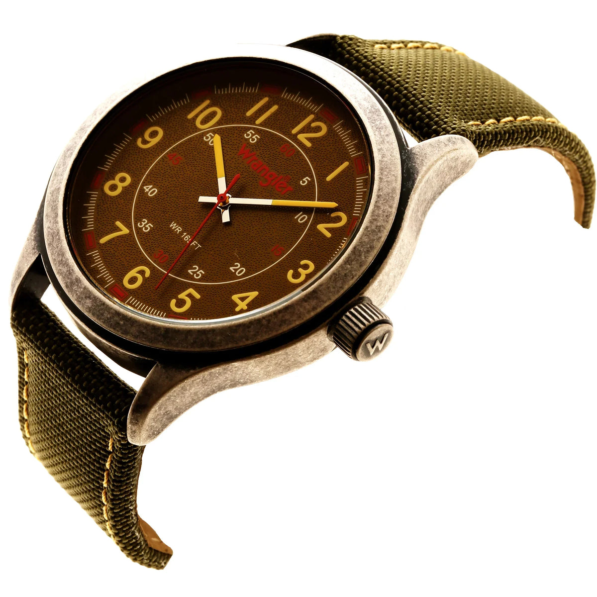 Wrangler 45mm Green Dial, Green Strap Watch
