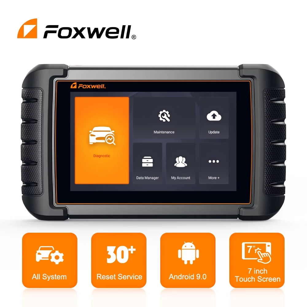NT809 Advanced Bidirectional Scan Tool OBD2 Scanner Scan All Systems 30+ Reset Services Car Code Reader  Bleeding Oil Reset Car Scanner Automotive Scanner Auto Diagnostic Tool