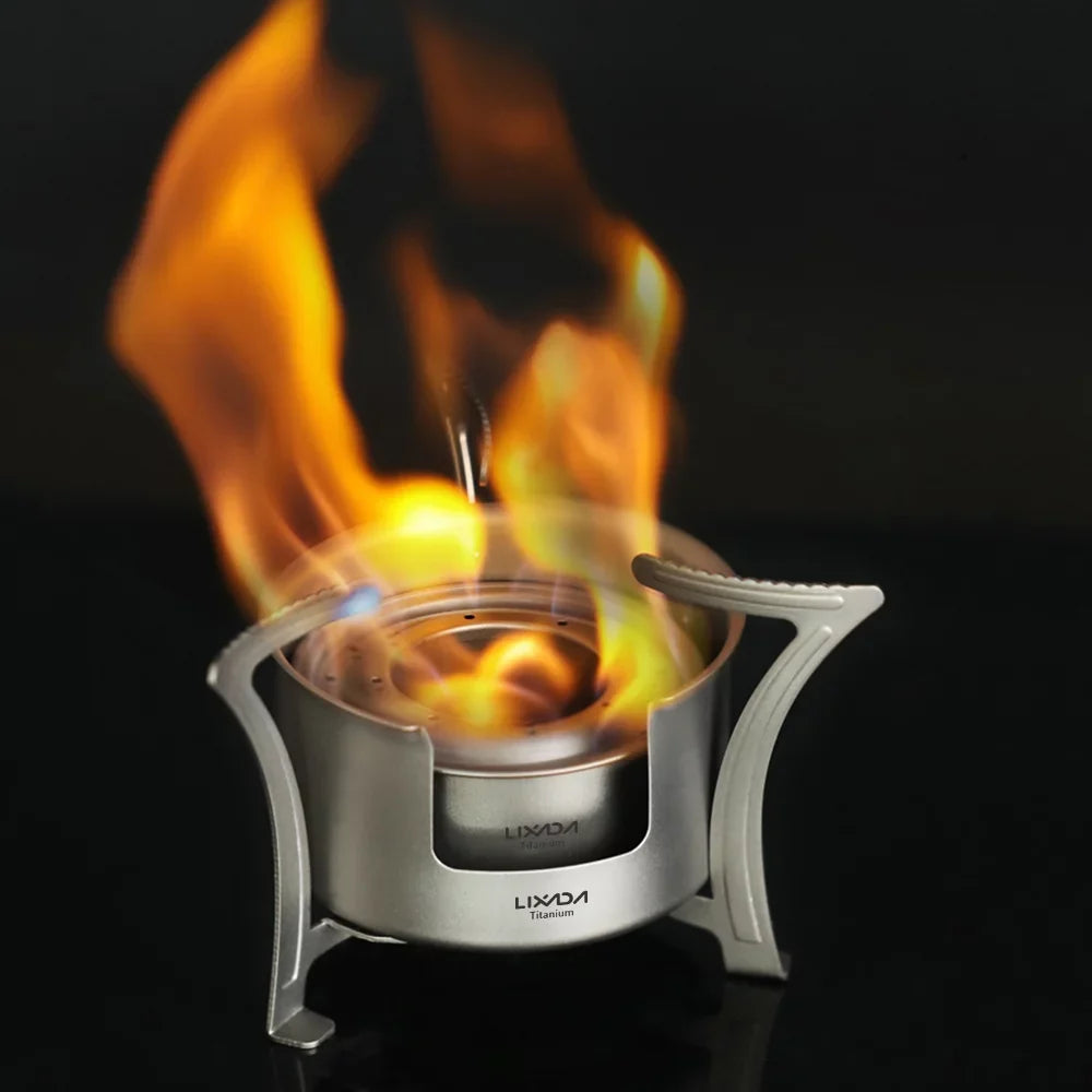 Stove Ultralight Pocket Cooking Stove for Camping Backpacking Picnic Fishing Hiking Fuel Efficient and User Friendly