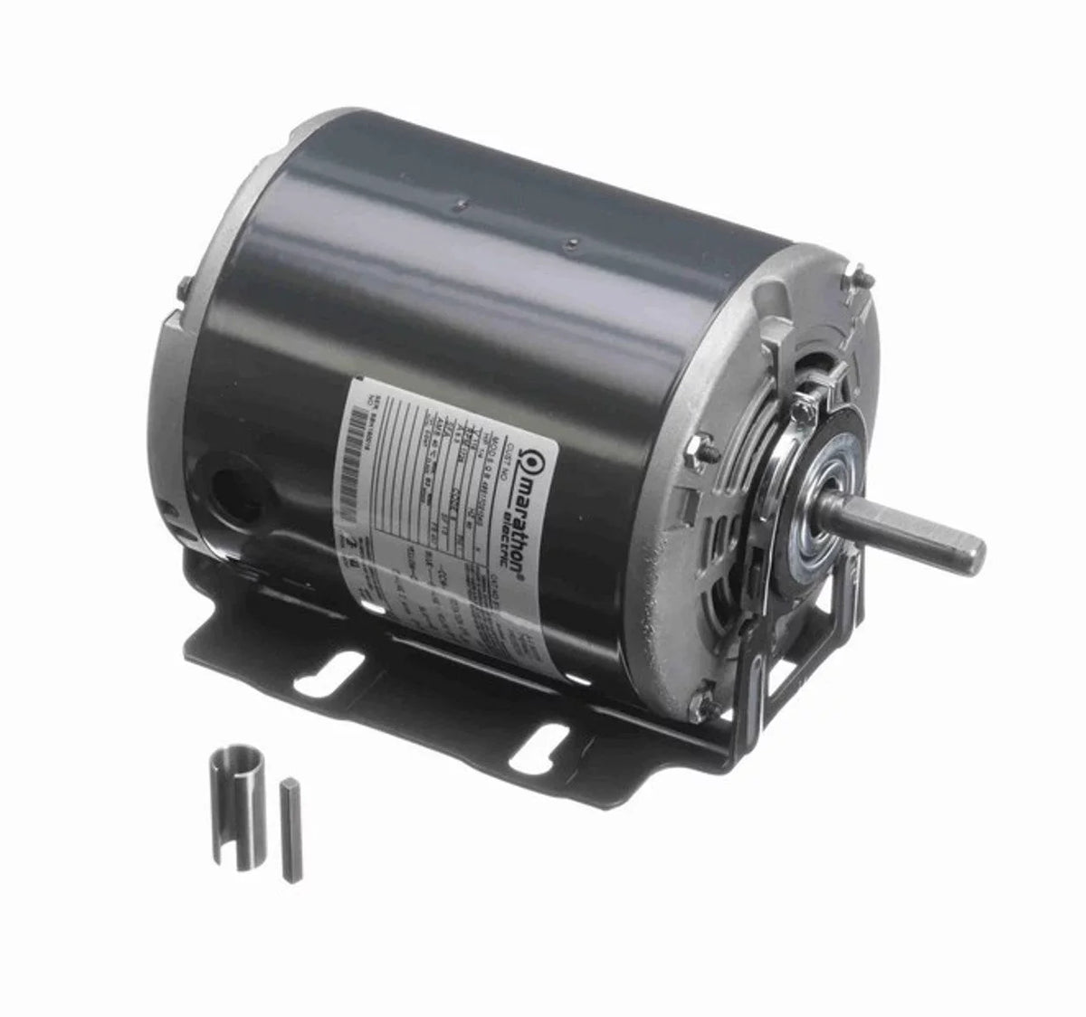 Marathon Motors MS126 S126 1/4 hp (1 speed) 115V 1800   48Z Frame Resilient Base Blower Motor