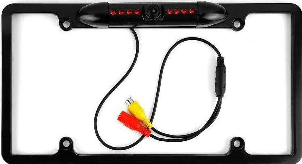 Backup Camera Rearview License Plate Frame for  -AX5500 XAVAX5500 Black