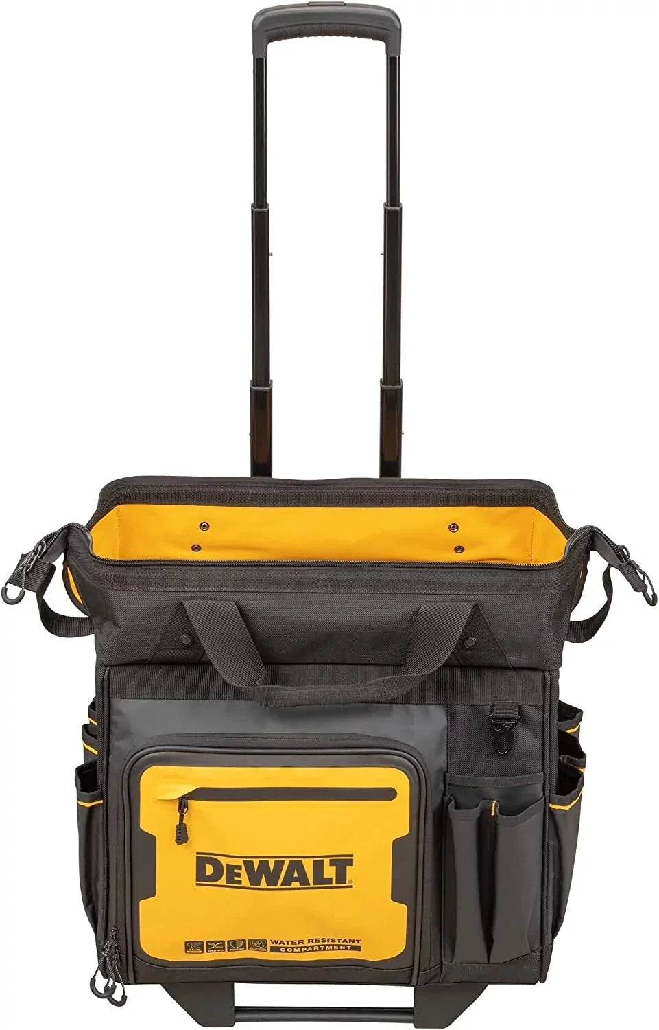 Tool Bag with Wheels, Tool Storage and Organization, Durable and Water Resistant, 18 Inch DWST560107
