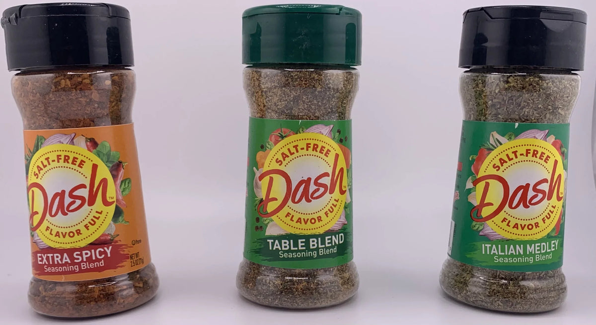 Mrs Dash Seasoning Salt Free Variety 12 Pack by Snackivore. 1 Bottle Each of 12 Different Flavors.