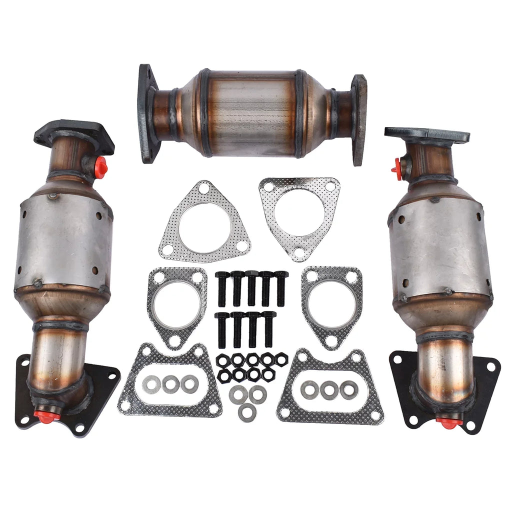 Catalytic Converters Set Replacement for 2005-2008 Honda Pilot 3.5L 45106-45107-45108