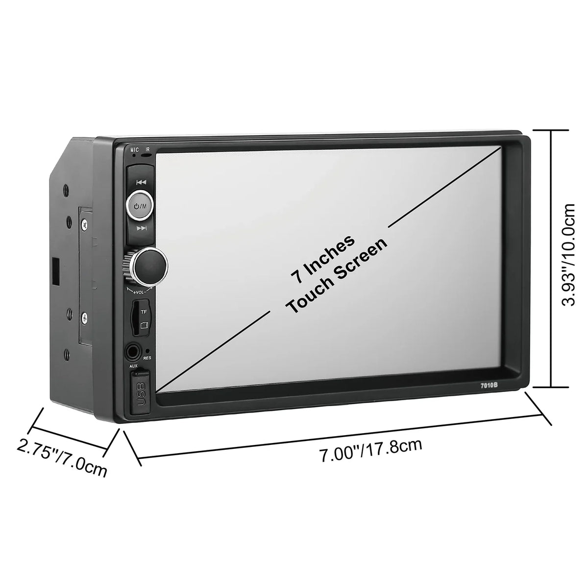 New 7" Car MP5 Radio, iMounTEK  Touch Screen Car Multimedia Player,     Input, with Backup Camera