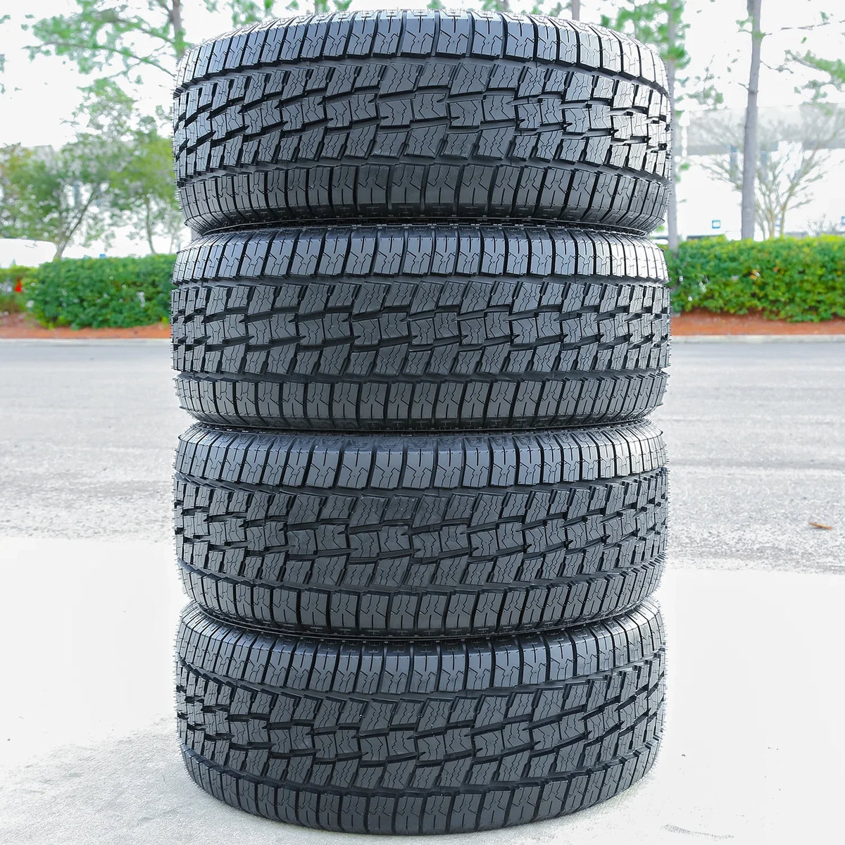 Set of 4 () Landgolden LGT57 A/T  235/85R16 Load E 10 Ply  All Terrain Tires