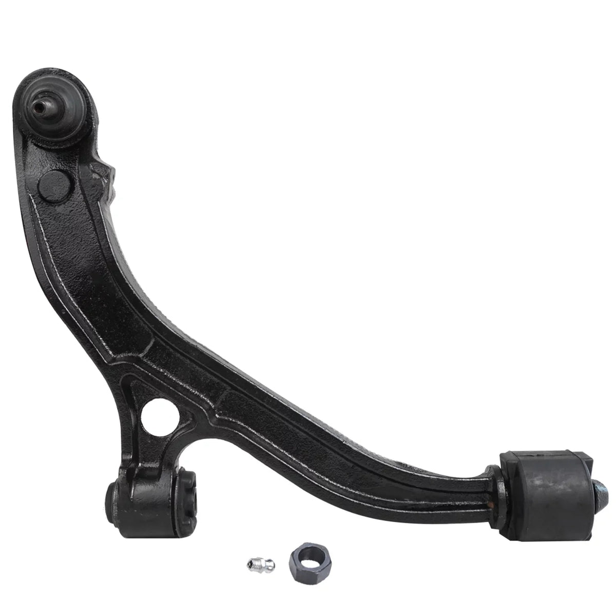 Detroit Axle - Front Lower Control Arms for 01-07 Dodge Caravan Chrysler Town & Country 01-03 Voyager, 2pc Lower Control Arms & Ball Joints Assembly Replacement