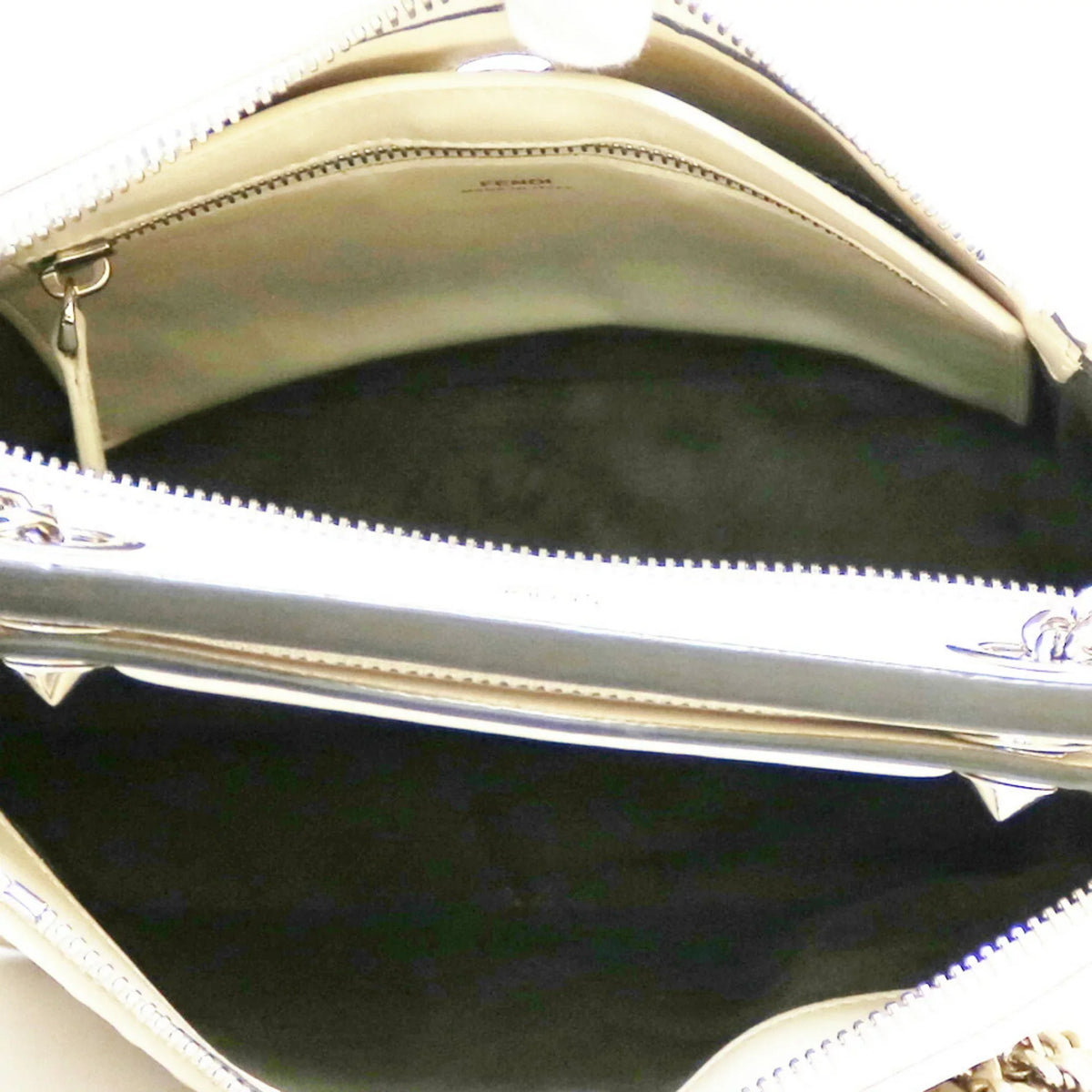 Pre-Owned  Shoulder Bag Dot Com Ivory White Ladies (Fair)