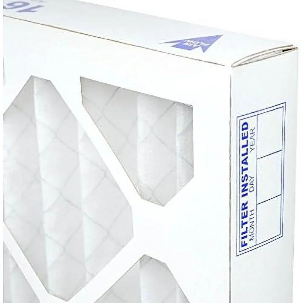 16X25x2 Air Filter  11 Pleated  Furne Air Filter, Allergy 6-Pk, Made In The
