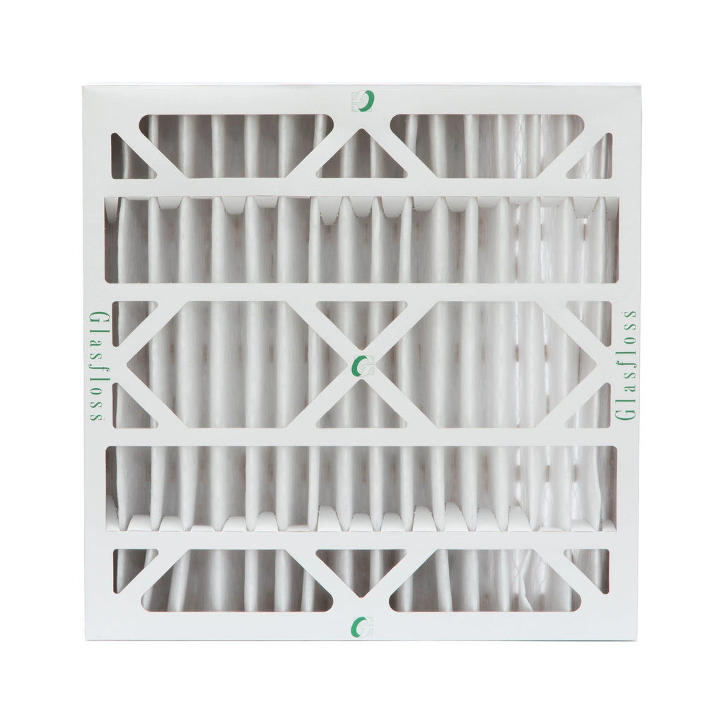 24x24x4  13 Pleated  Furnace Air Filters by Glasfloss Industries. 4 Pack