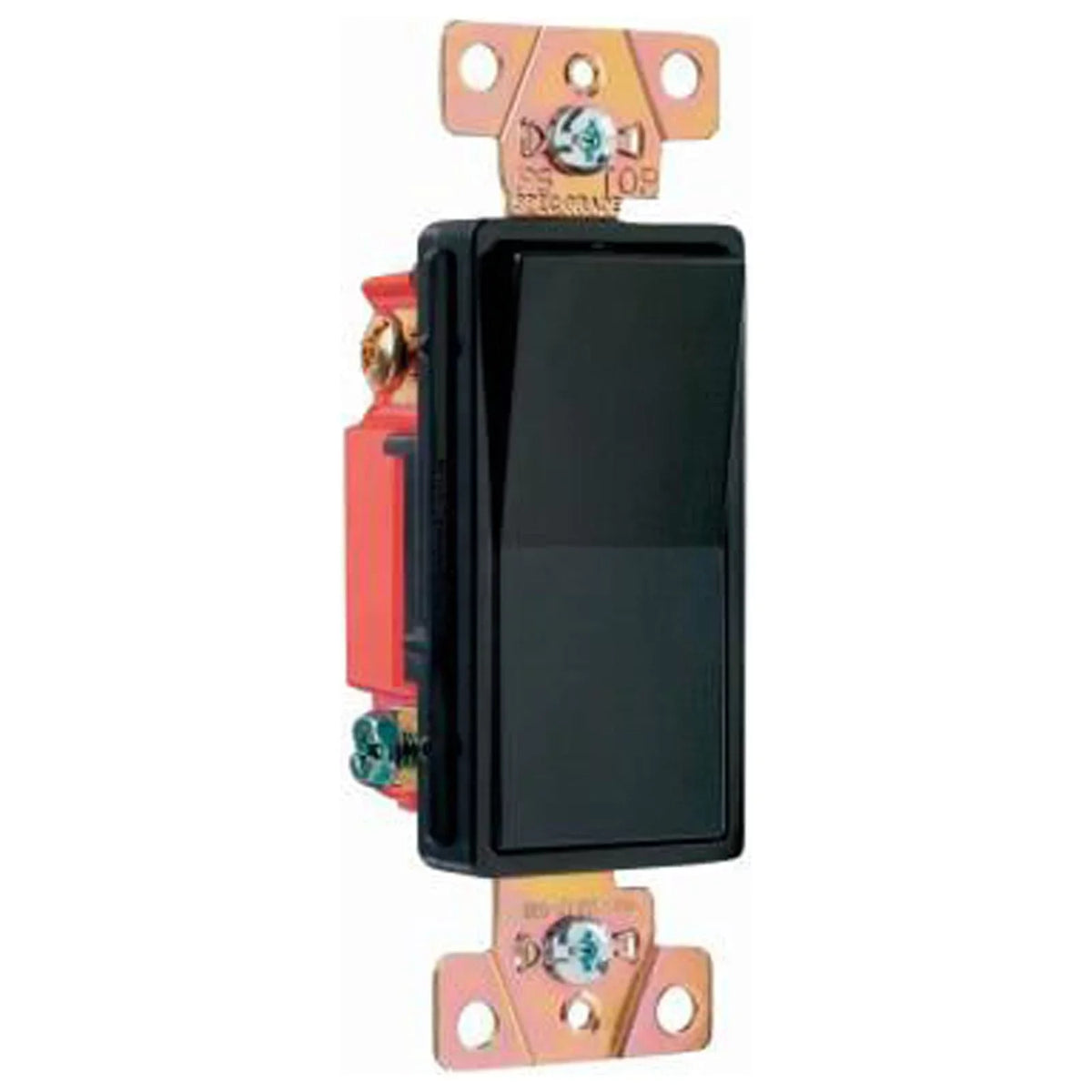 Legrand 2623BKCC6 Pass & Seymour Decorator Switch, 3-Way, Black, 20-Amps - Quantity 1