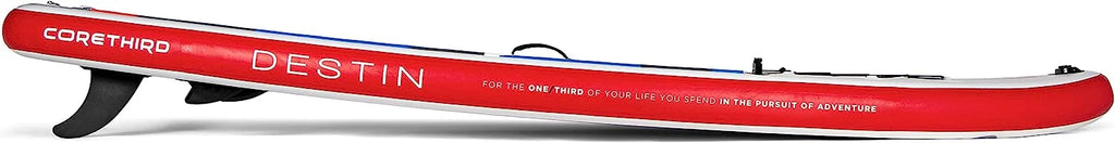 Core Third Destin 10'6" Inflatable Paddle Board for Beaches and Lakes with Complete  Kit