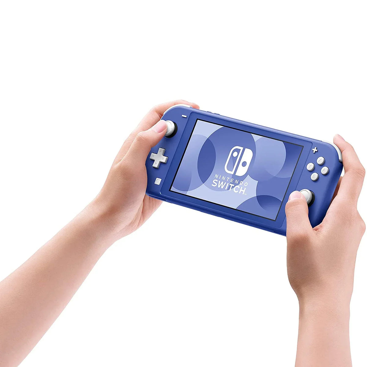 Nintendo Switch Lite (Blue) Gaming Console Bundle with No More Heroes 3