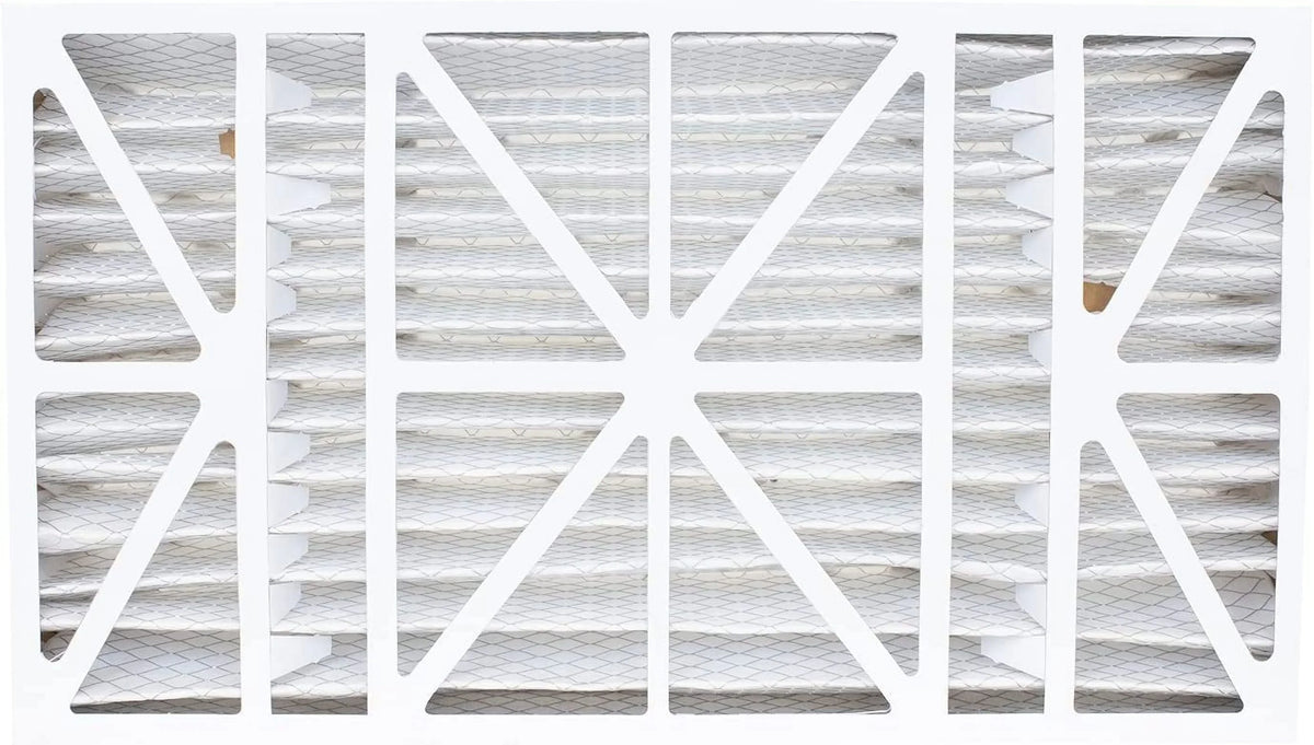Filterbuy 15.75x27.63x3.50  8 Pleated   Furnace Air Filters for Aprilaire Space-Gard 104/2140 (2-Pack)