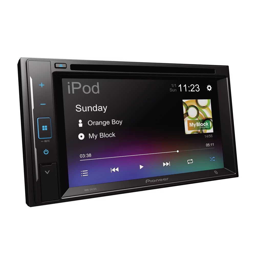 New Pioneer -241EX 6.2 Inch Digital Media &  Receiver w/ Backup Bullet Camera