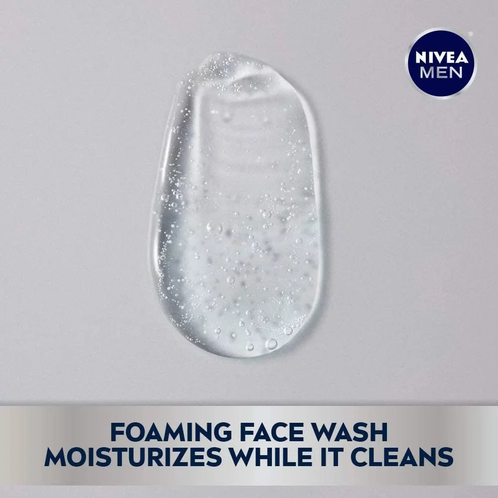 Nivea Men For Moisturizing Face Wash, Original, 5 Fl Oz (Pack Of 2)