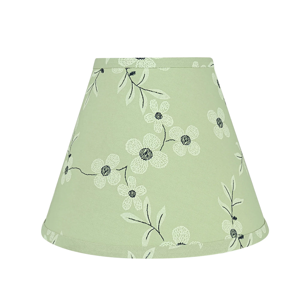 Aspen Creative 59103 Transitional Hardback Empire Shape  Construction Lamp Shade in Light Green, 10" Wide (5" x 10" x 8")