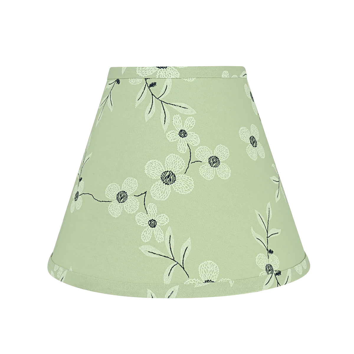 Aspen Creative 59103 Transitional Hardback Empire Shape  Construction Lamp Shade in Light Green, 10" Wide (5" x 10" x 8")