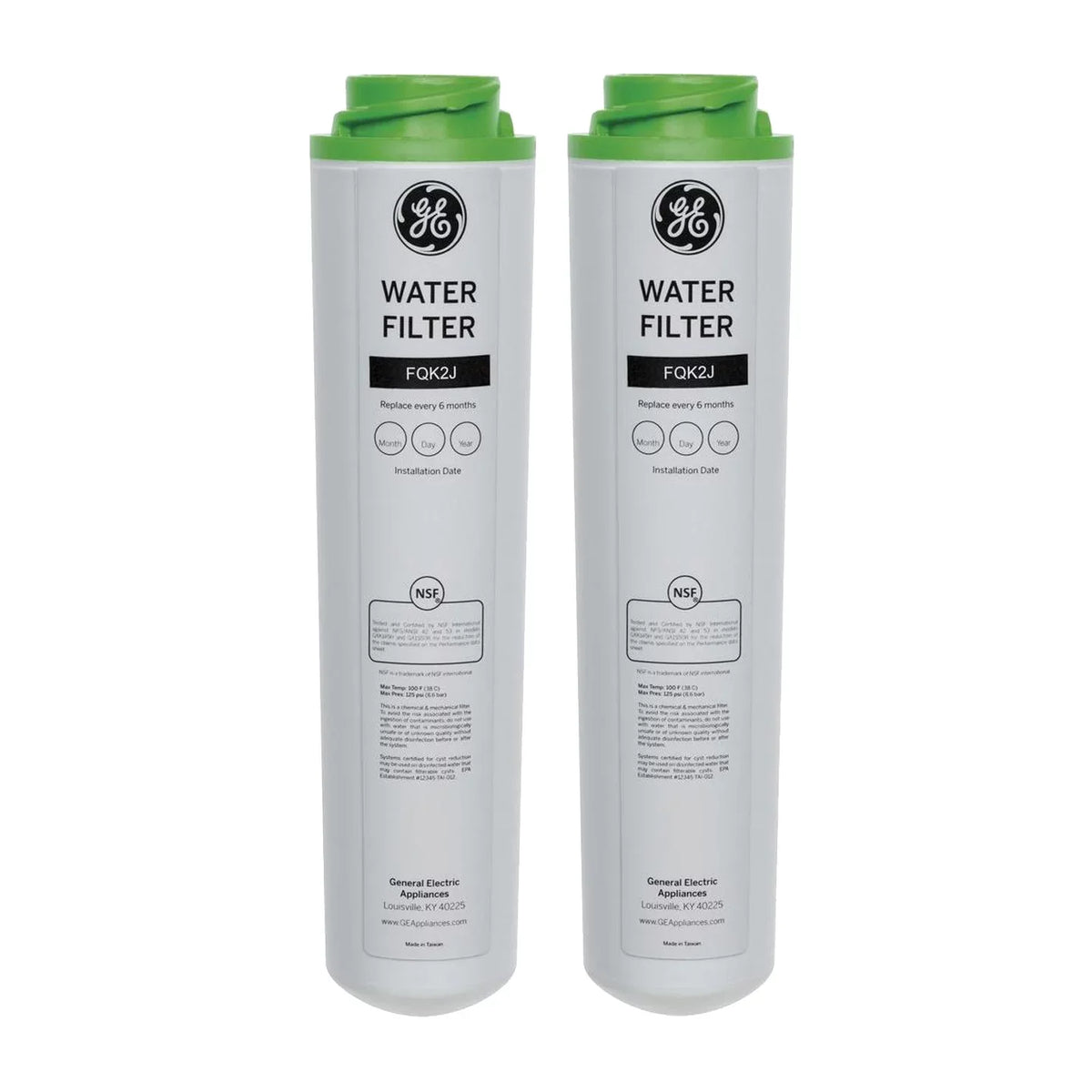 FQK2J Dual Flow Drinking Water Replacement Filter Set