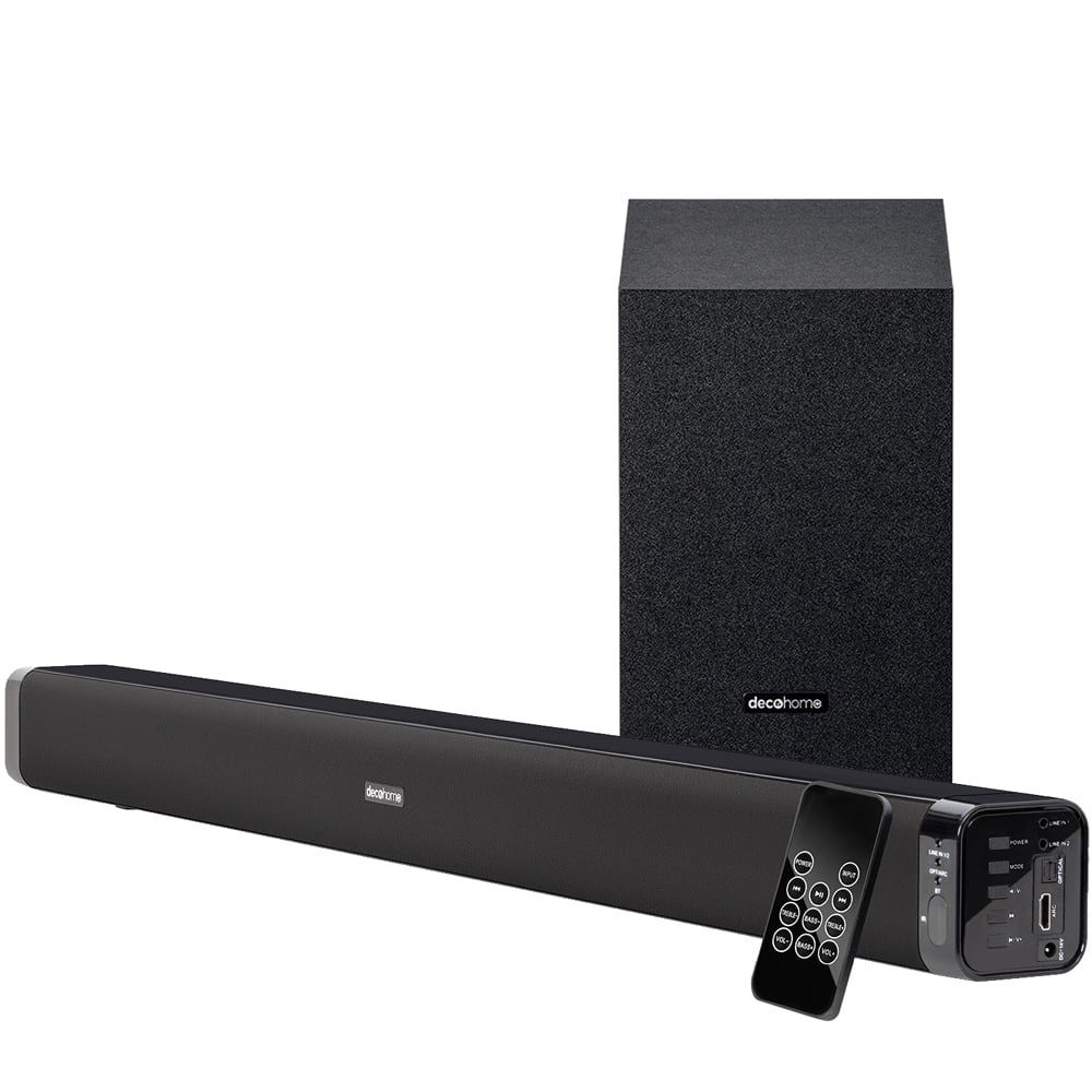 Sony XBR43X800H 43-inch X800H 4K   Smart  (2020) Bundle with Deco Gear 60W Soundbar with Subwoofer, Wall Mount, 6-Outlet Surge Adapter, Screen Cleaner and  Essentials 2020