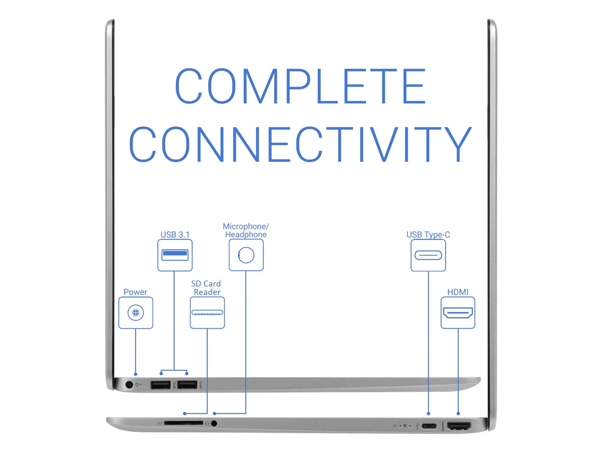 15 Laptop, 15.6"  Display, Intel Core i3-1125G4 3.70GHz, 32GB , 512GB , , Wi-Fi, Bluetooth, Windows 10 Home S